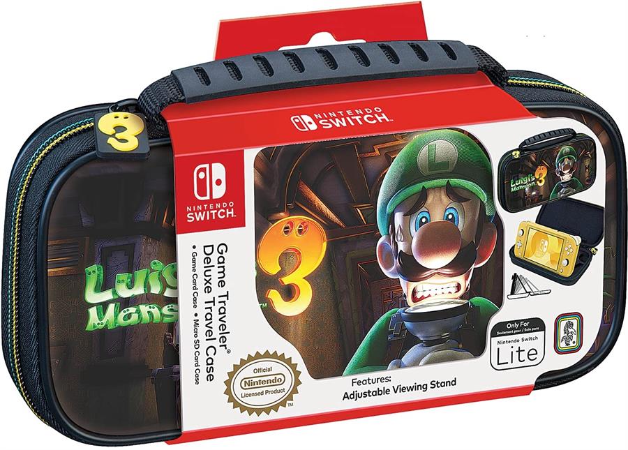 Estuche de Viaje Deluxe Nintendo Switch Lite - Edición Luigi Mansion 3