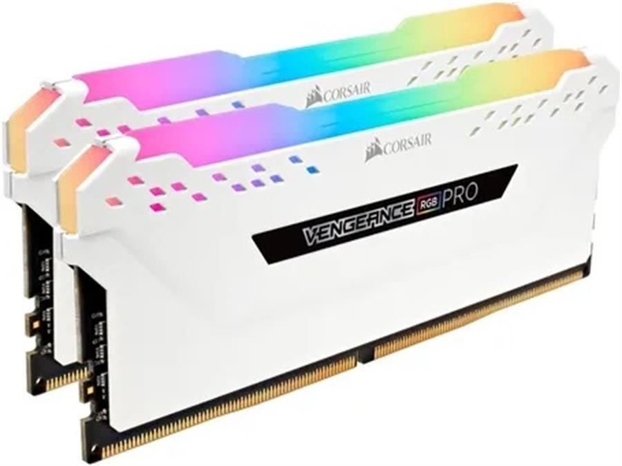 Memoria Ram DDR4 16GB (2x8GB) 3200MHz Corsair Vengeance RGB Pro White