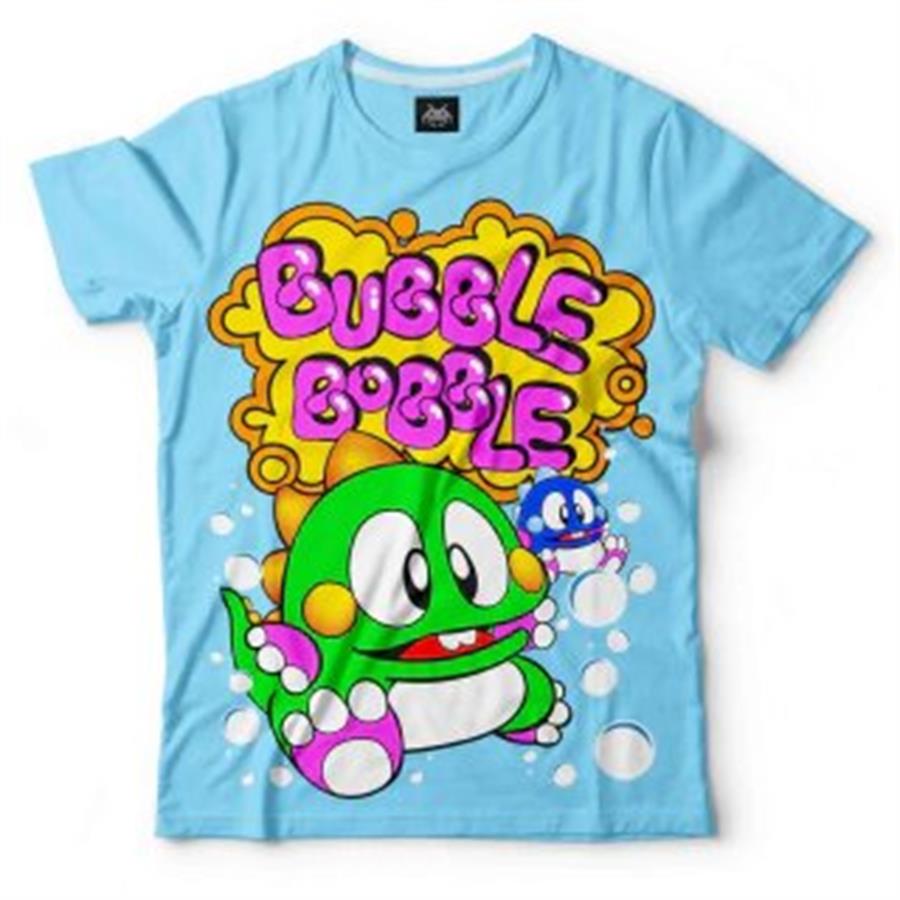 Remera Gamer Bubble Bubble