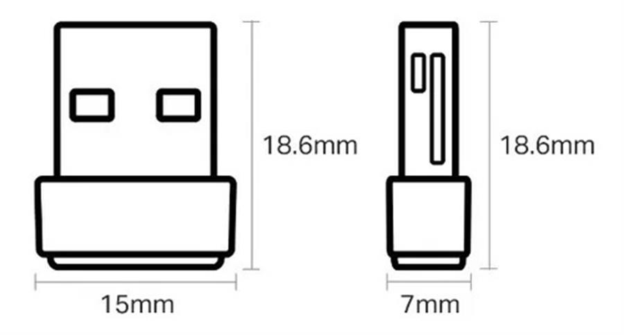 Receptor WiFi TP-Link Archer T2U AC600