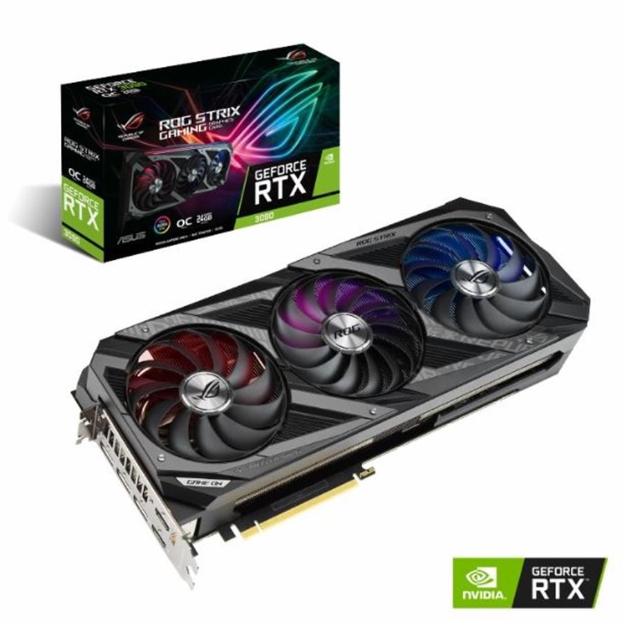 Placa de video Asus Rog Strix RTX 3090 Gaming OC 24GB (OUTLET)