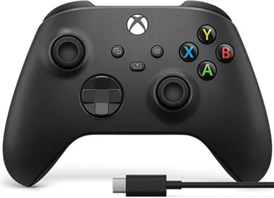 Joystick Xbox Series Black + Cable USB-C