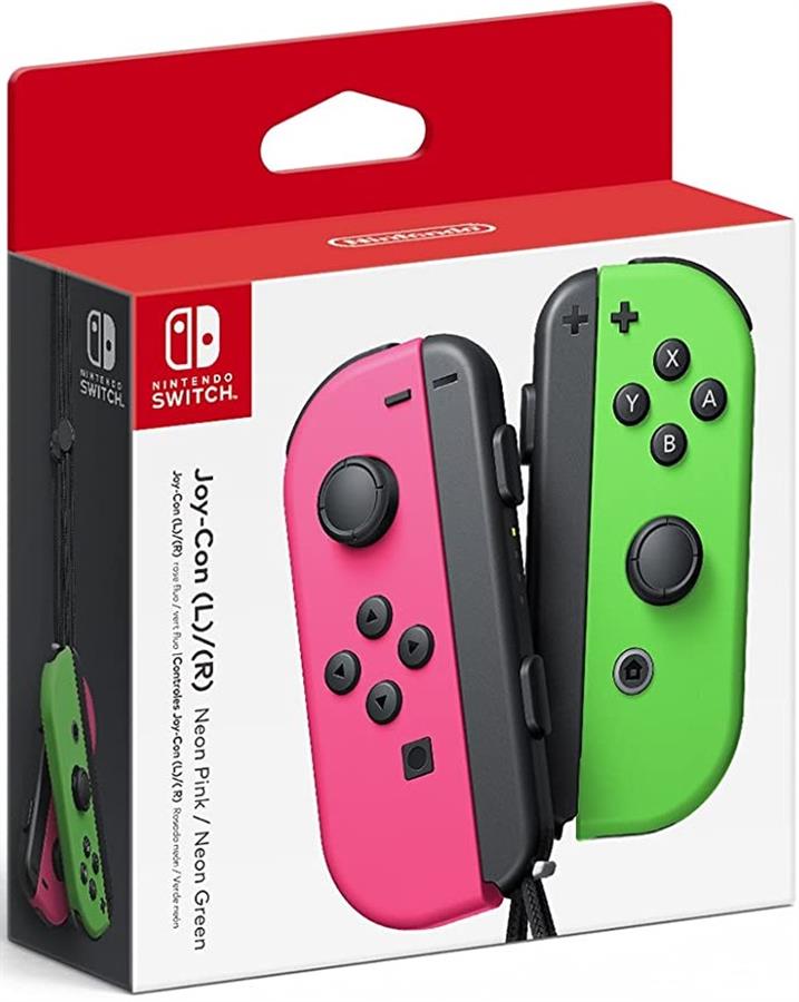 Joystick Joy-Con Rosa/Verde para Nintendo Switch