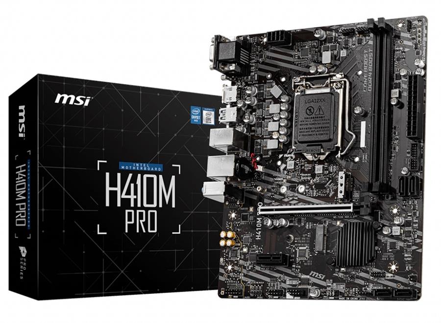 Motherboard MSI H410M Pro s1200 (OUTLET)