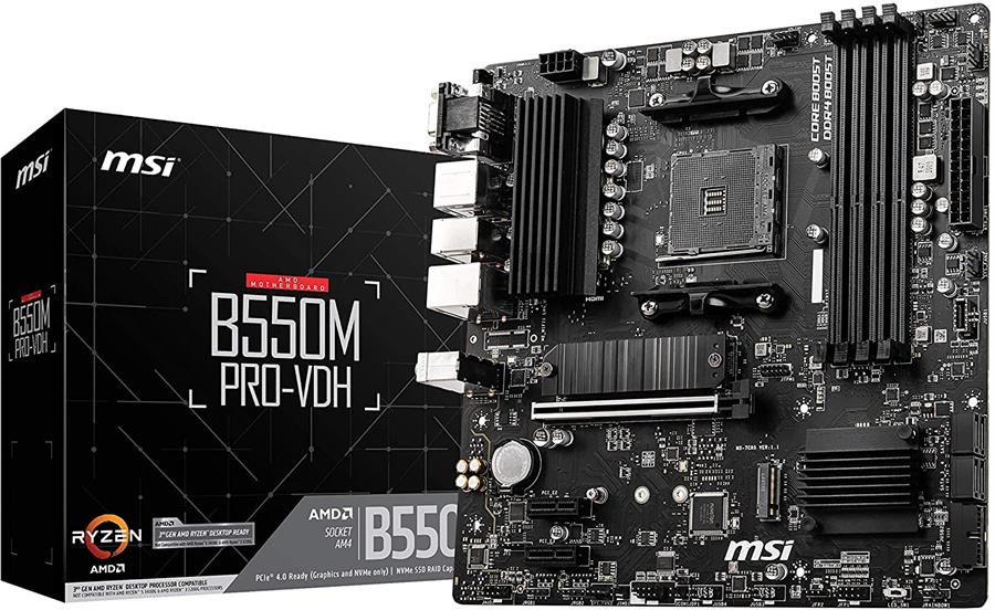 Motherboard MSI B550M PRO-VDH AM4