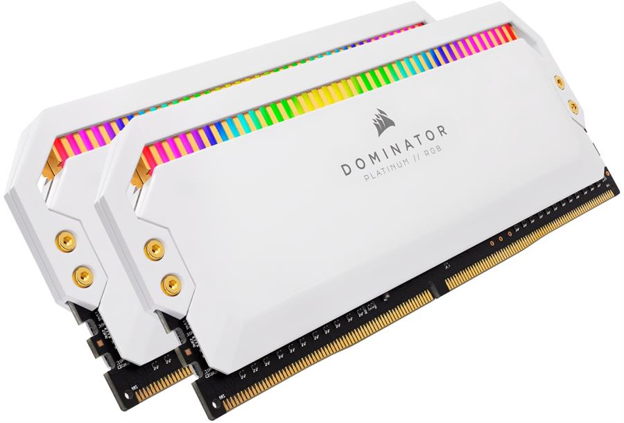 Kit Memoria Ram DDR4 16GB (2x8) 3200MHz Corsair Dominator Platinum RGB Pro White