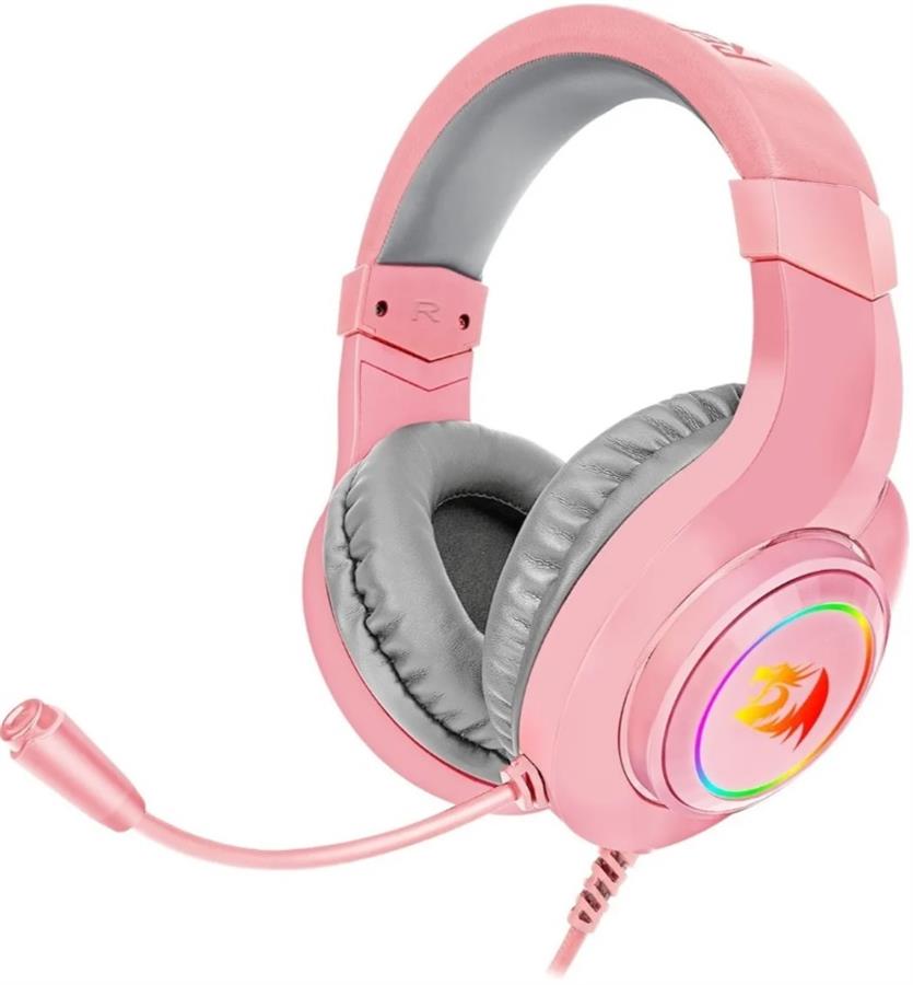 Auricular Redragon Hylas Pink H260 RGB