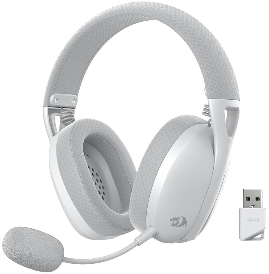 Auricular Redragon Ire Pro White/Gray H848G Wireless Bluetooth