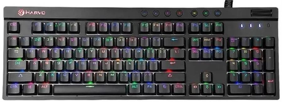 Marvo Teclado Mecánico KG950 RGB Switches Red