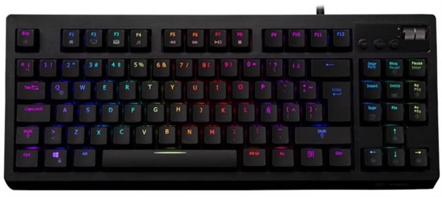 Teclado VSG Quasar Negro Switch Blue