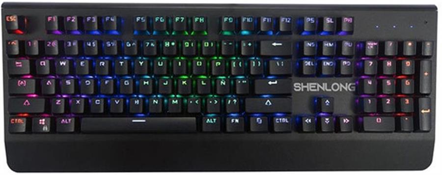 ShenLong Teclado Mecánico MK9600SB Rainbow Switch Blue