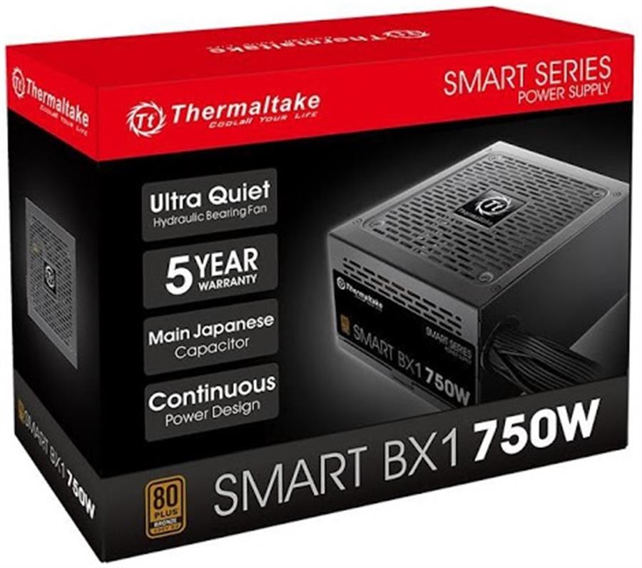 Fuente 750w Thermaltake Smart BX1 80 Plus Bronze