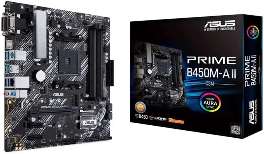 Motherboard Asus Prime B450M-A II CSM AM4