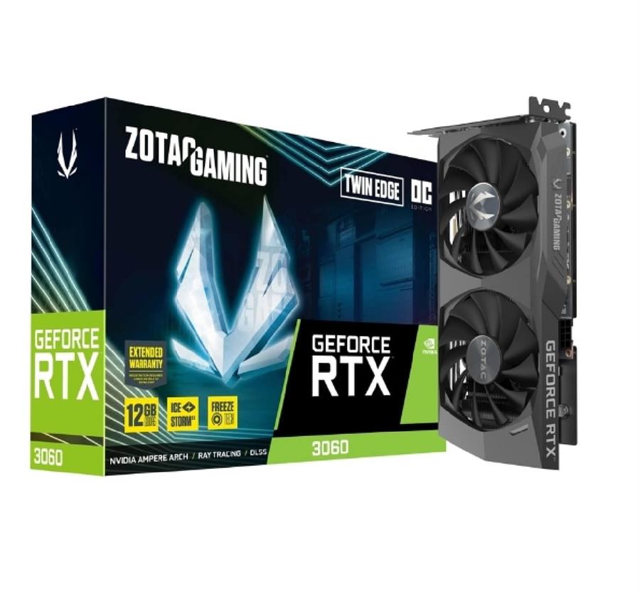 Placa de Video Zotac Gaming GeForce RTX 3060 12GB
