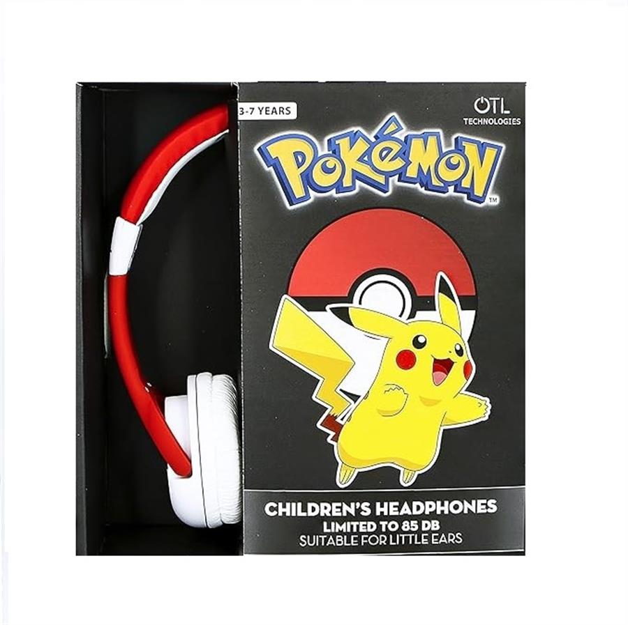 Pokémon Pokeball Auriculares con cable para Niños