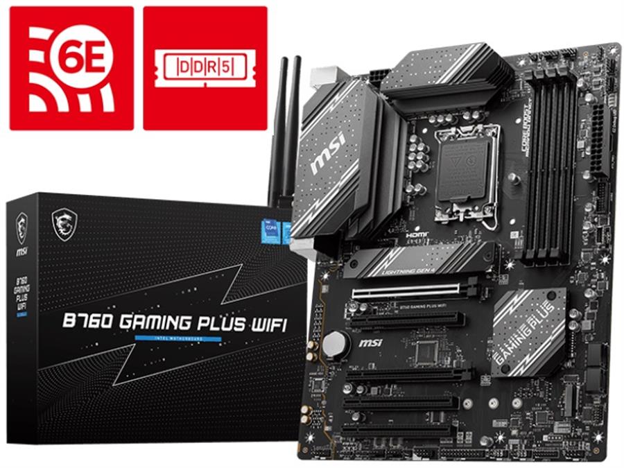 Motherboard MSI B760 Gaming Plus WiFi DDR5 LGA1700