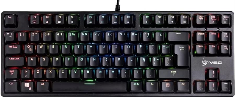 Teclado VSG Alnitak Negro Switch Blue