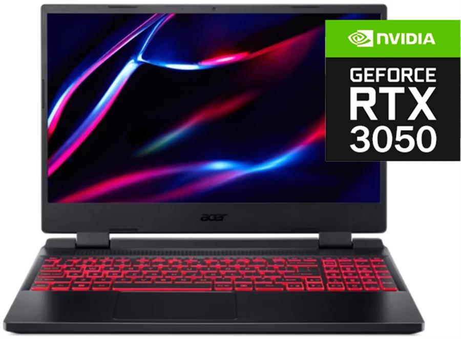 Notebook Acer Nitro 5 Intel Core i5-12500H, RTX 3050, 8G RAM, 512GB SSD, Win11