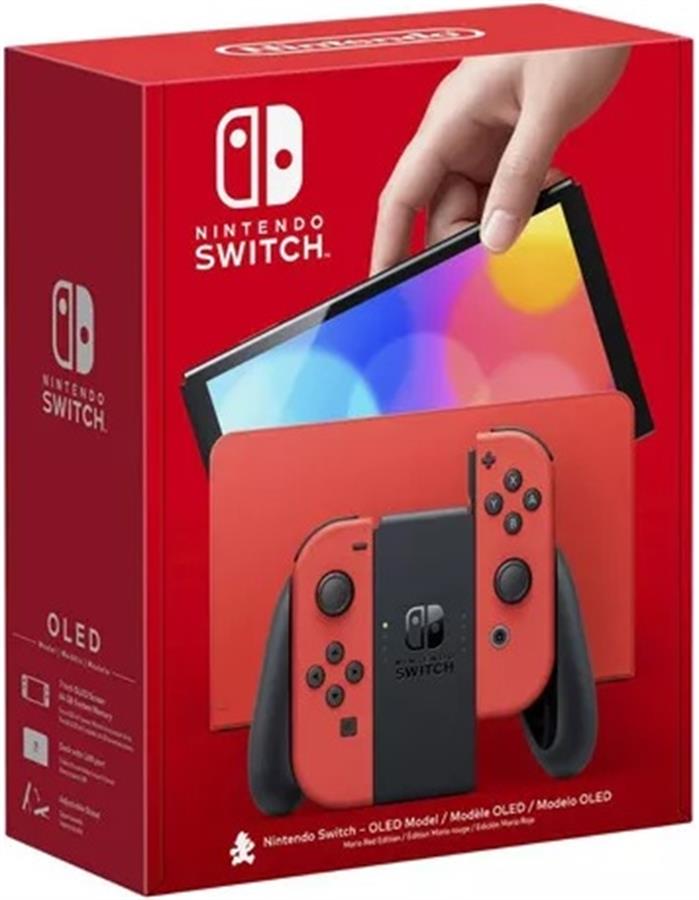Consola Nintendo Switch OLED Mario Red Edition