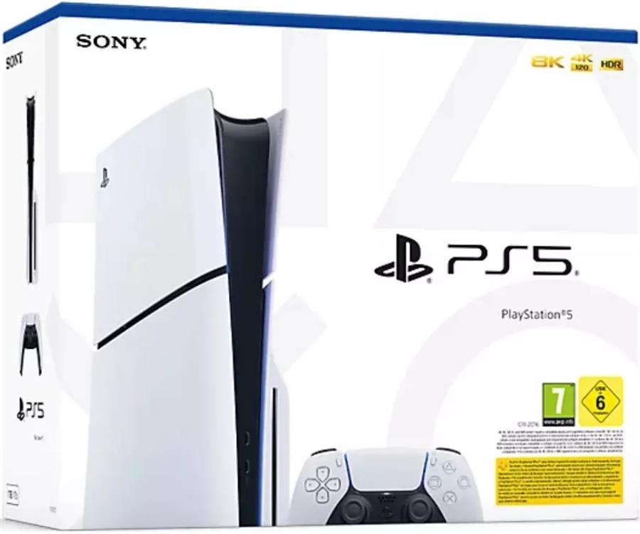 Sony Consola de juegos PS5 Playstation versión de 5 discos, Blu-Ray 4K UHD,  memoria GDDR6 de 16 GB, SSD de 825 GB de ultra alta velocidad, CPU