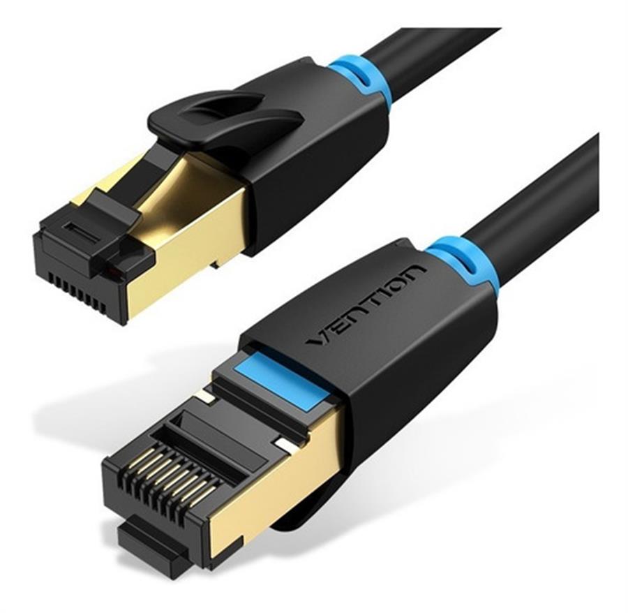 Cable De Red Cat8 Blindado 1 M Patch Cord  Sstp Rj45