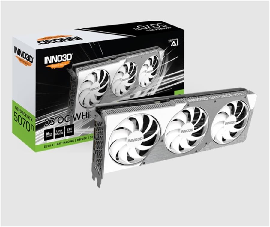 INNO3D GEFORCE RTX 5070 Ti X3 OC WHITE 16GB