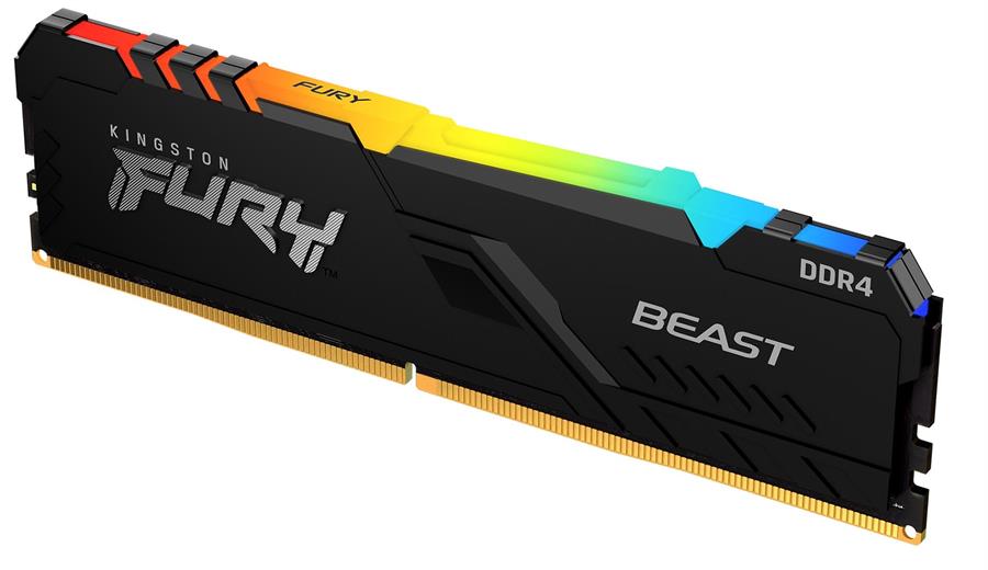 Memoria Ram 16GB DDR4 3200MHz Kingston Fury Beast RGB