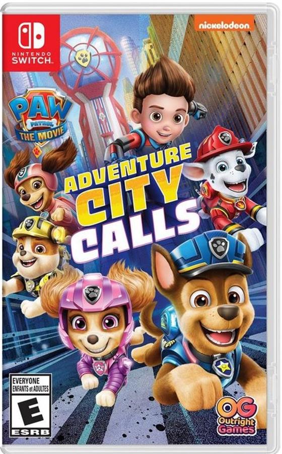 Paw Patrol: Adventure City Calls Nintendo Switch