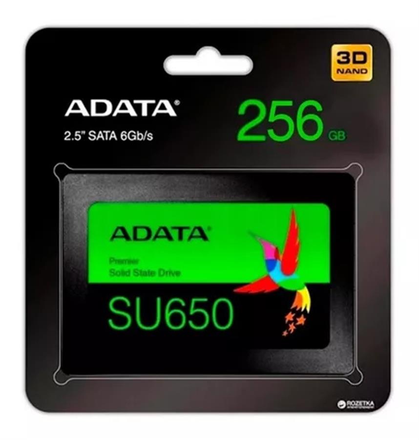 Disco Sólido SSD 256GB Adata SU650 SATA