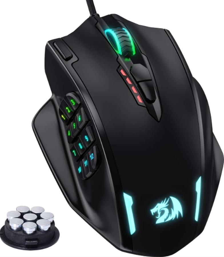 Mouses Redragon Impact Black M908