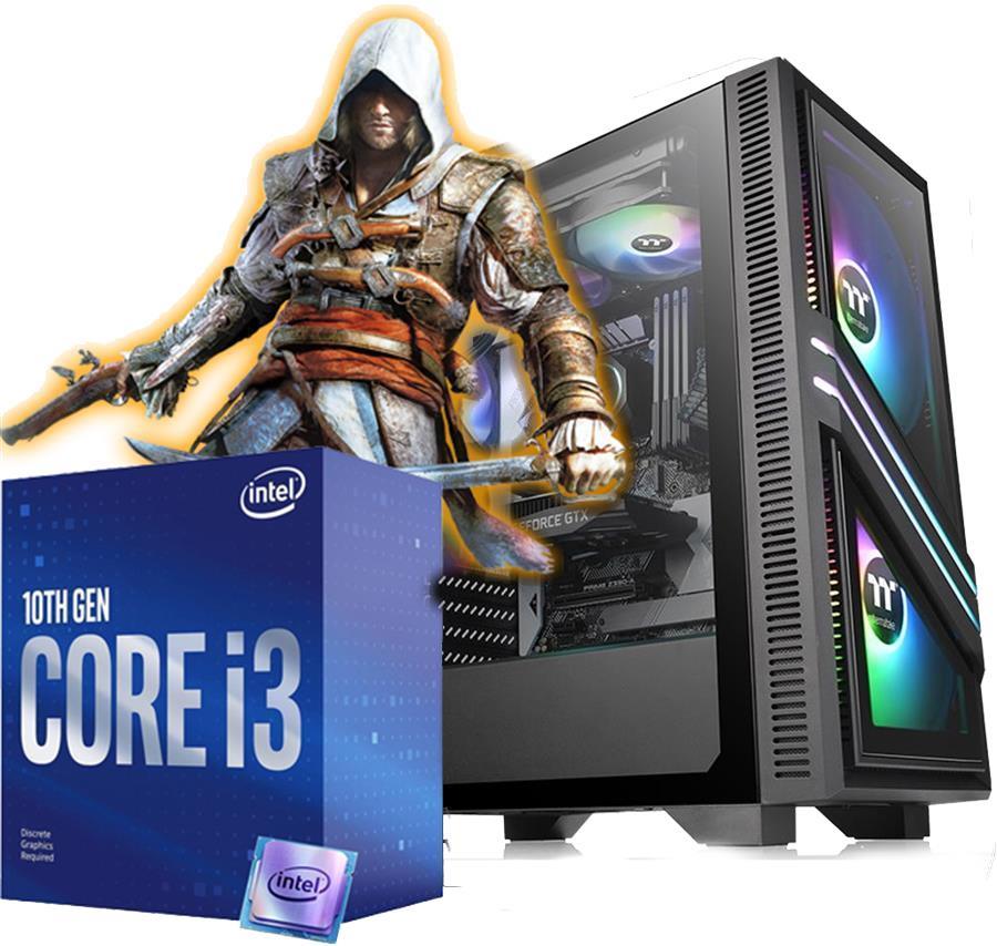 PC Intel Core i3-10100F, GTX 1650, 16G RAM, 512GB SSD, Win10 (FORTNITE +160FPS)