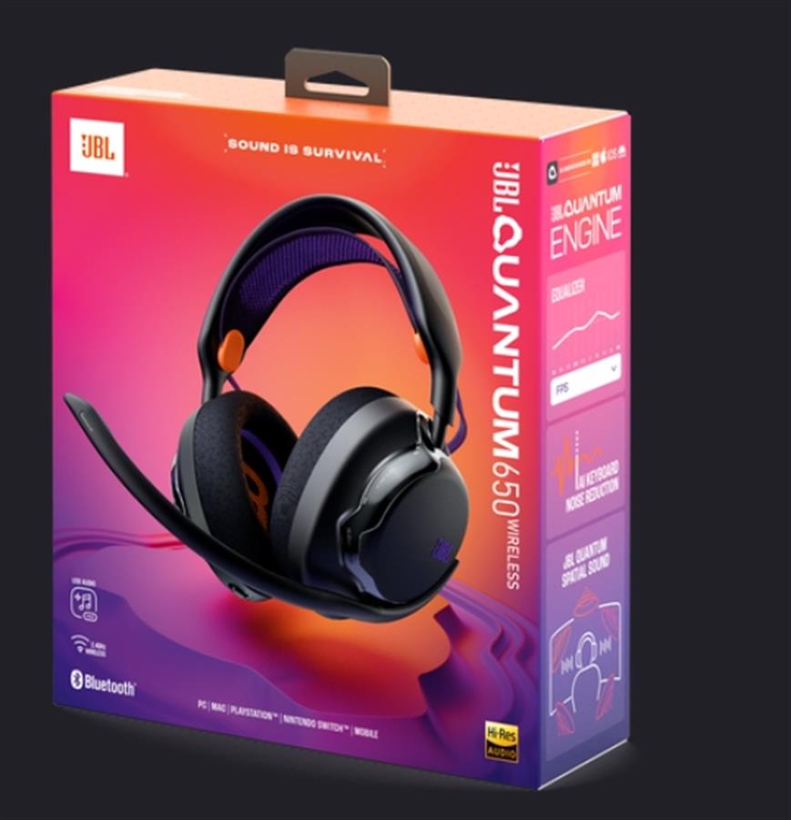 Auricular JBL Quantum 650 Negro
