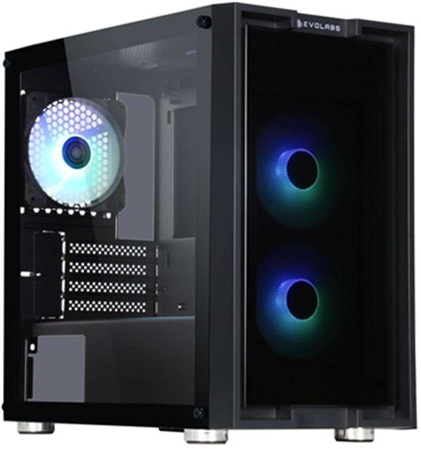 Gabinete Evolabs Innov8 3 Fans ARGB