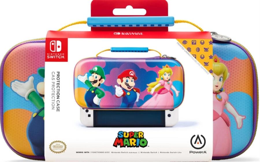 Estuche Nintendo Switch - SUPER MARIO COLOR SPLASH HEROES