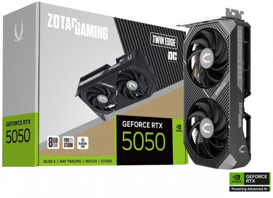 PLACA DE VIDEO ZOTAC RTX 5050 8GB TWIN EDGE