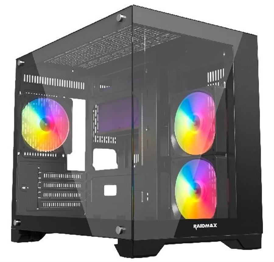 Gabinete Gamer Raidmax Infinita i600 Fishtank TG RGB