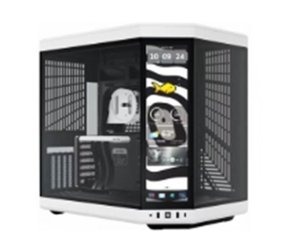Gabinete HYTE Y70 TOUCH INFINITE PANDA Vidrio Templado Pantalla Tactil