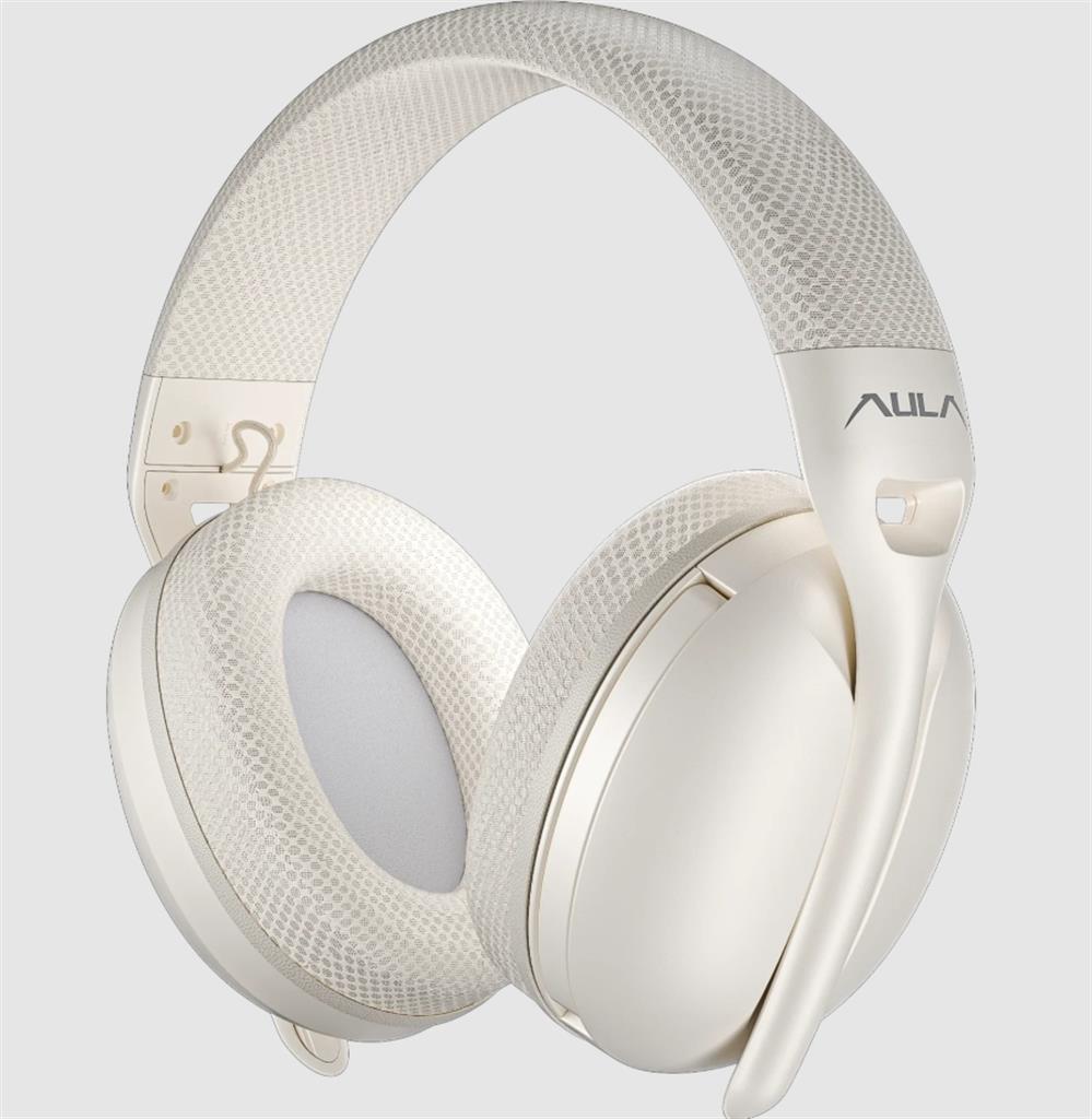 AURICULAR AULA S6 MILK TEA USB BLUETOOTH NEGRO ULTRALIGEROS 180GR