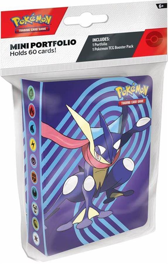 Mini Portfolio Pokemon TCG + 1 Booster