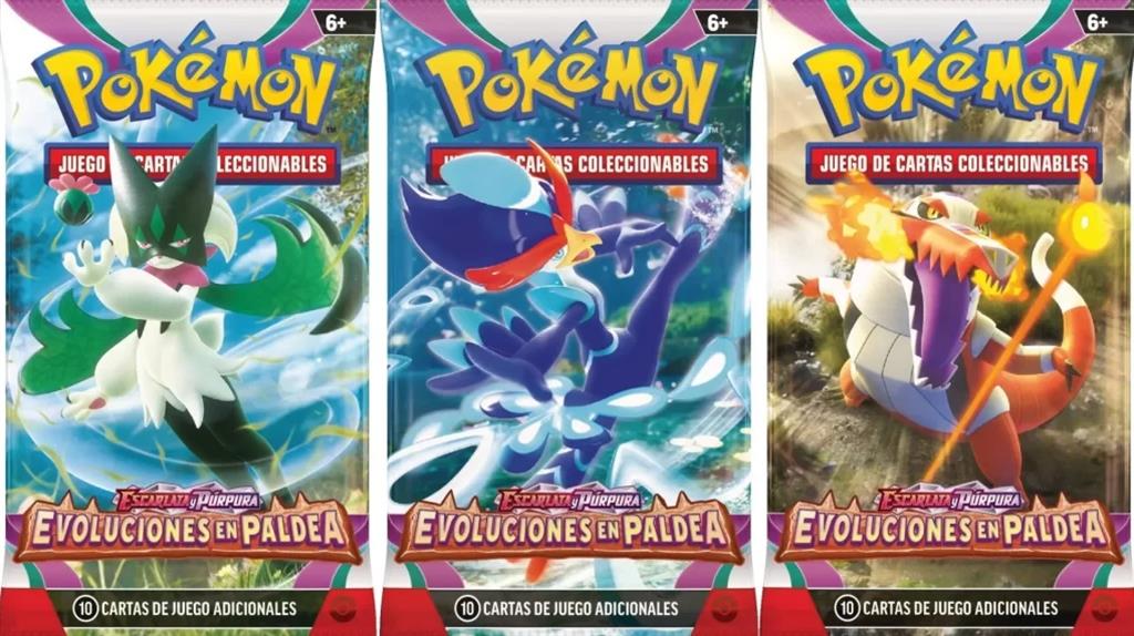 Pokemon TCG (sobre cartas) – Evoluciones En Paldea