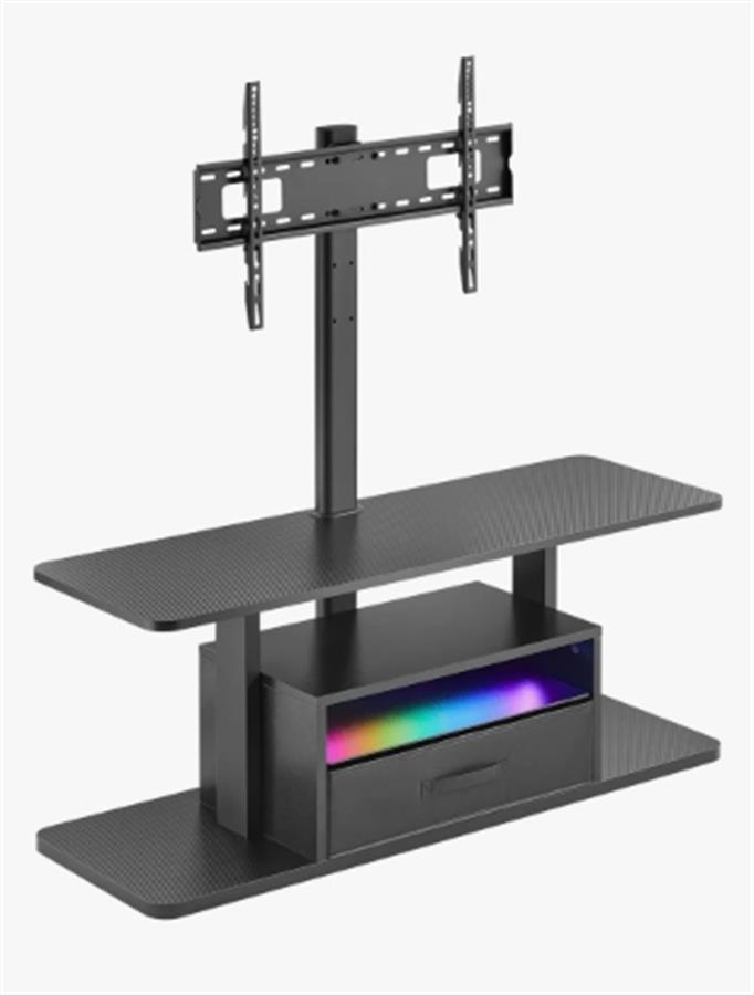 Rack De Tv Redragon Tectonic Carbono Rgb Negro