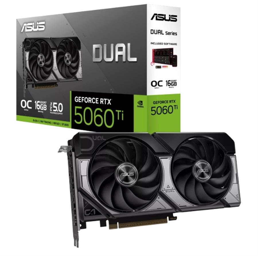 PLACA DE VIDEO ASUS NVIDIA GeForce DUAL RTX5060TI COD3