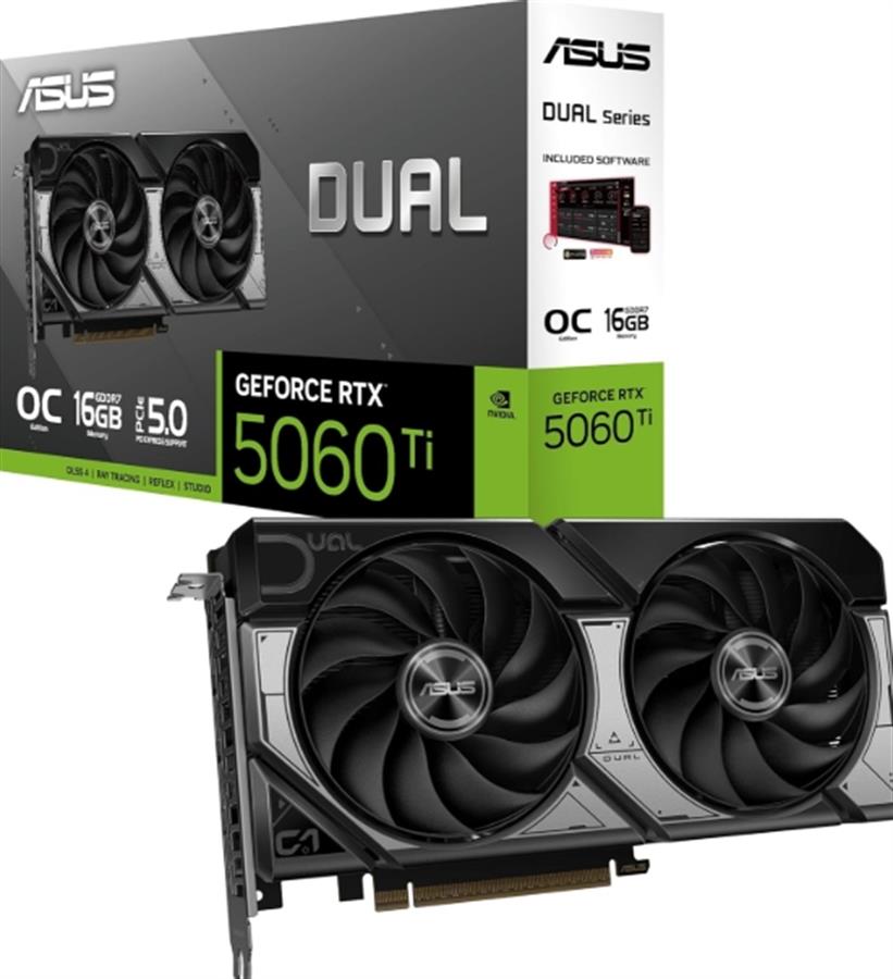 PLACA DE VIDEO ASUS DUAL RTX 5060TI O 8GB COD2
