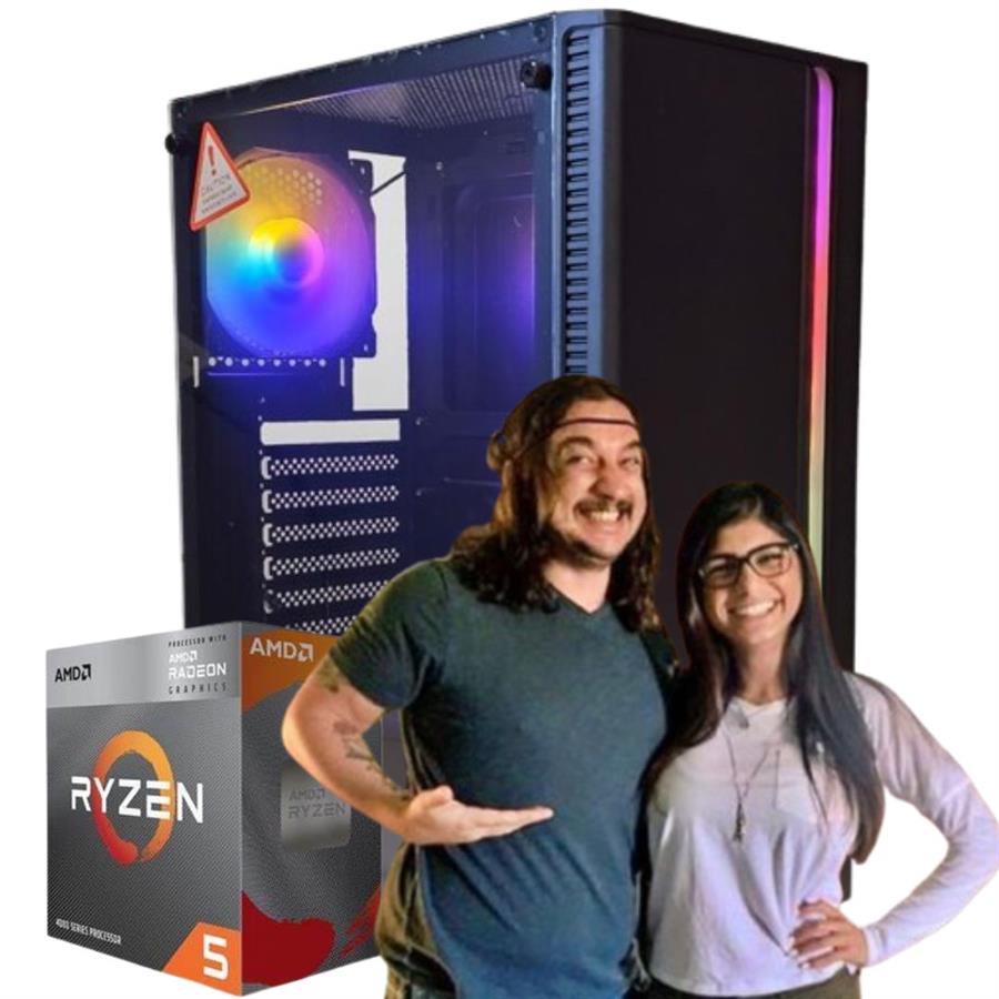 PC Ryzen 5 4600G, 16GB RAM, 500GB SSD, Win10 (PARA DUOS)