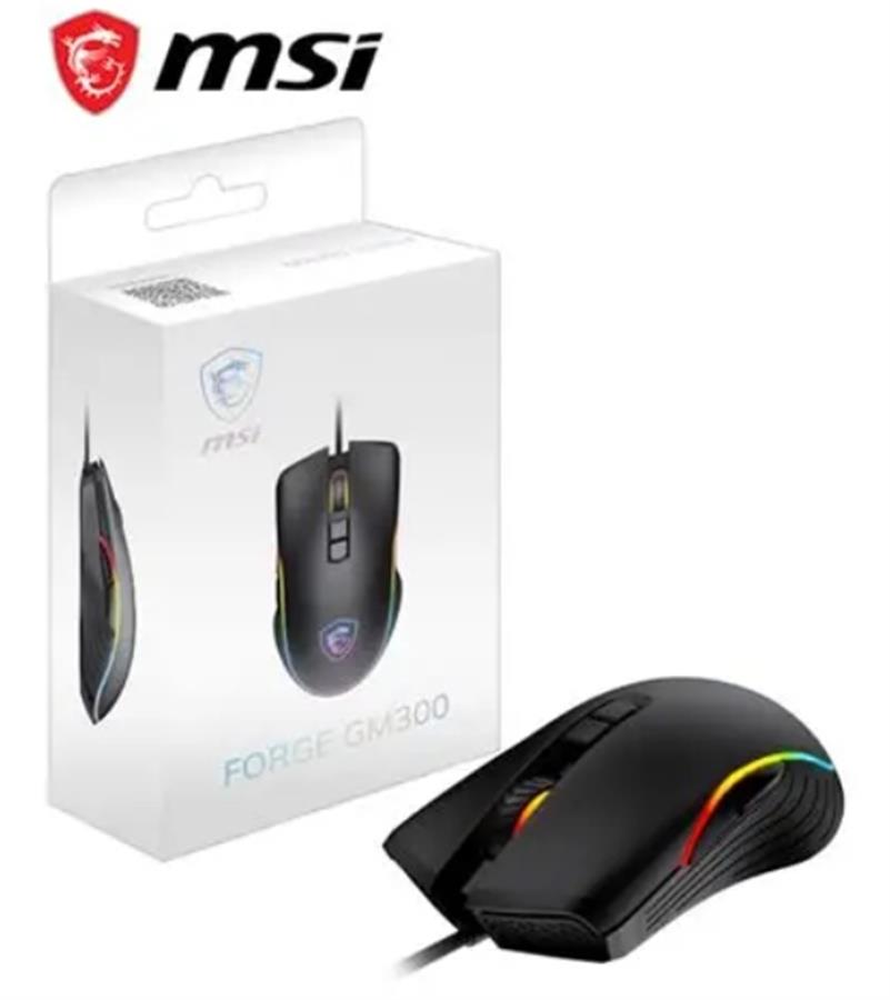 Mouse MSI FORGE GM300 BLACK RGB