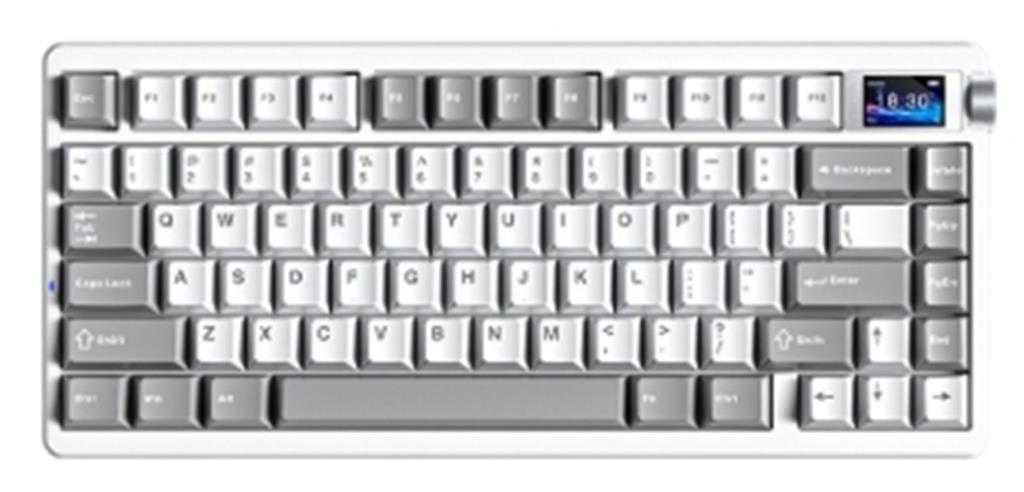 TECLADO MECANICO AULA NOVA 75 GREY WHITE WIRELESS
