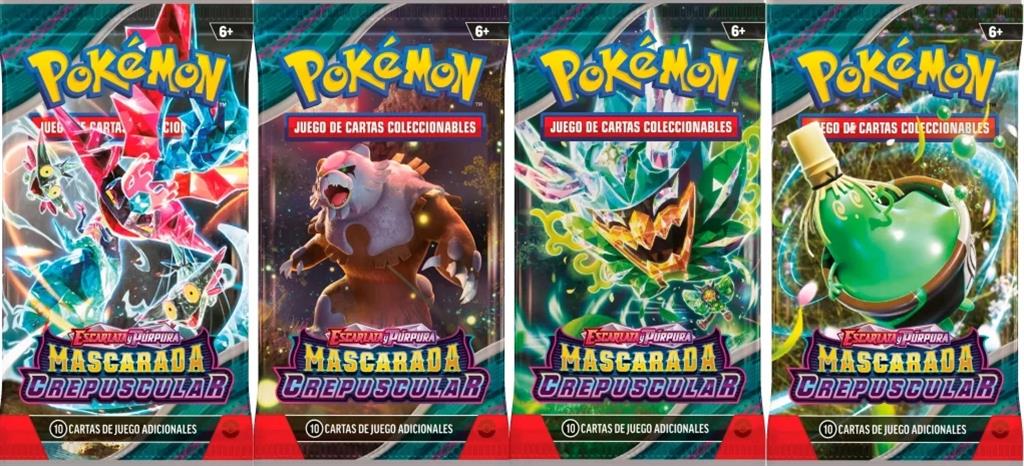 Pokemon TCG (sobre cartas) – Mascarada Crepuscular