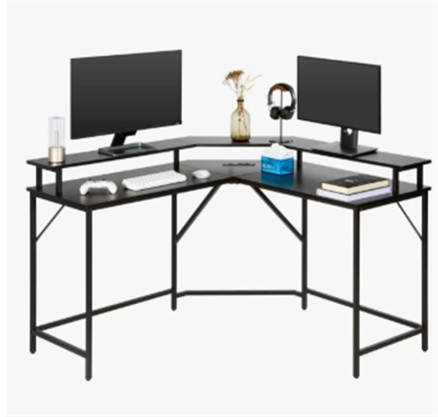 Escritorio Esquinero Gamer Rgb Redragon Terra 1280x480x740mm Negro