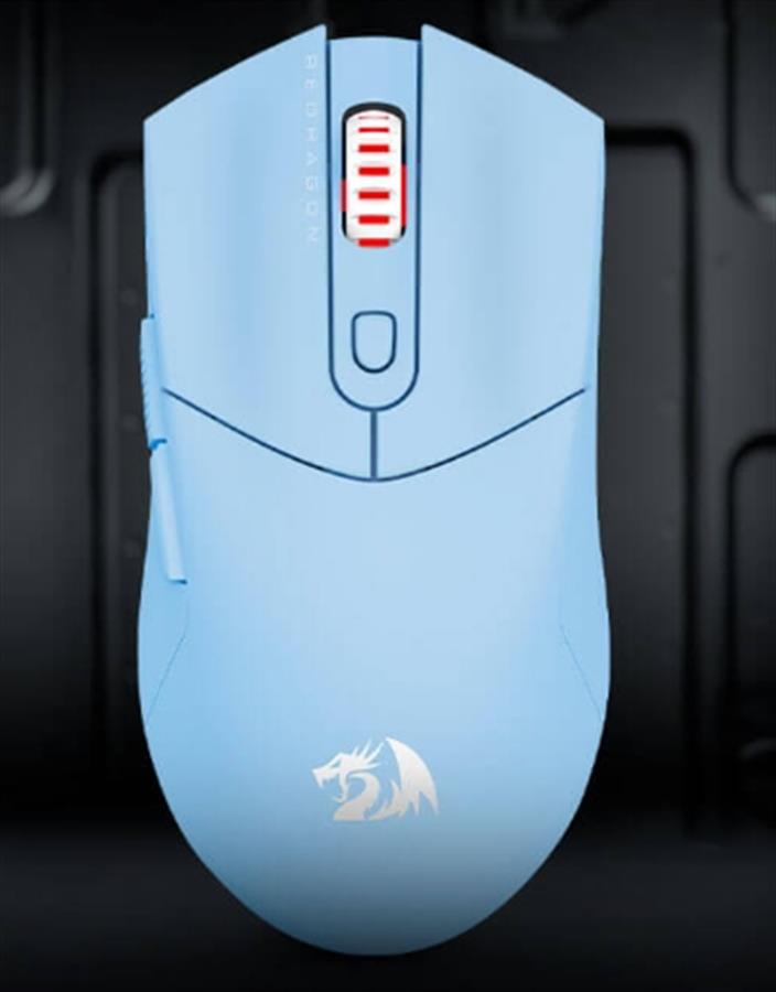 Mouse inalambrico Redragon Star pro M917B - Celeste