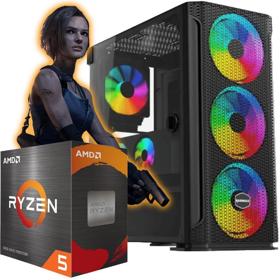 PC AMD Ryzen 5 5600X, RTX 3050, 16GB RAM, 1TB SSD, Win10